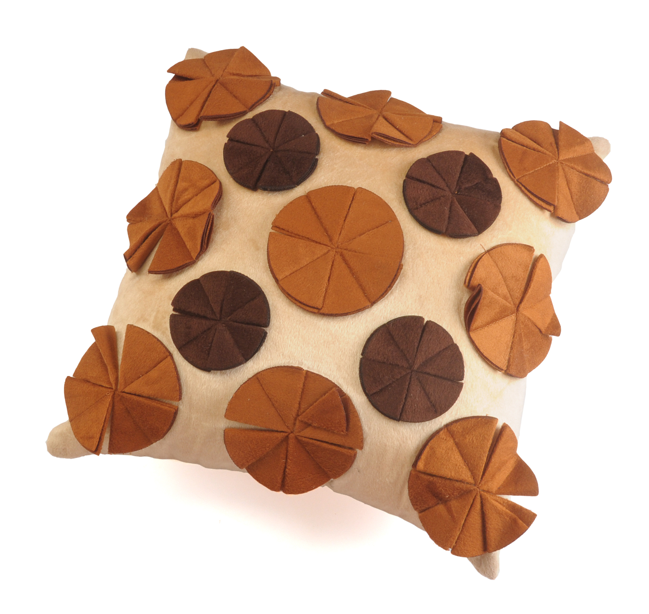 Customized Printed Cushion Cover - Polyester Velvet, 15x15 Inches, Multi-color | Tear Resistant, High Durability, Spot Clean Only