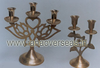 Golden Brasscandlestands10111-10112
