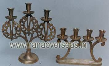 Golden Brasscandlestands10113-10114