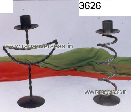 Black Ironcandlestand3625-3626