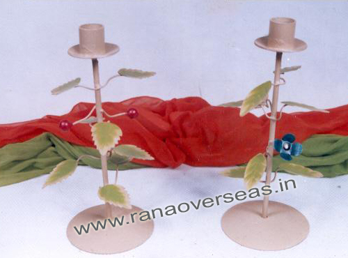 White Ironcandlestand3631-3632