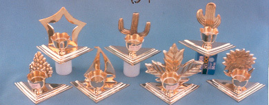 Golden Brasstlightcandleholder5999-6101