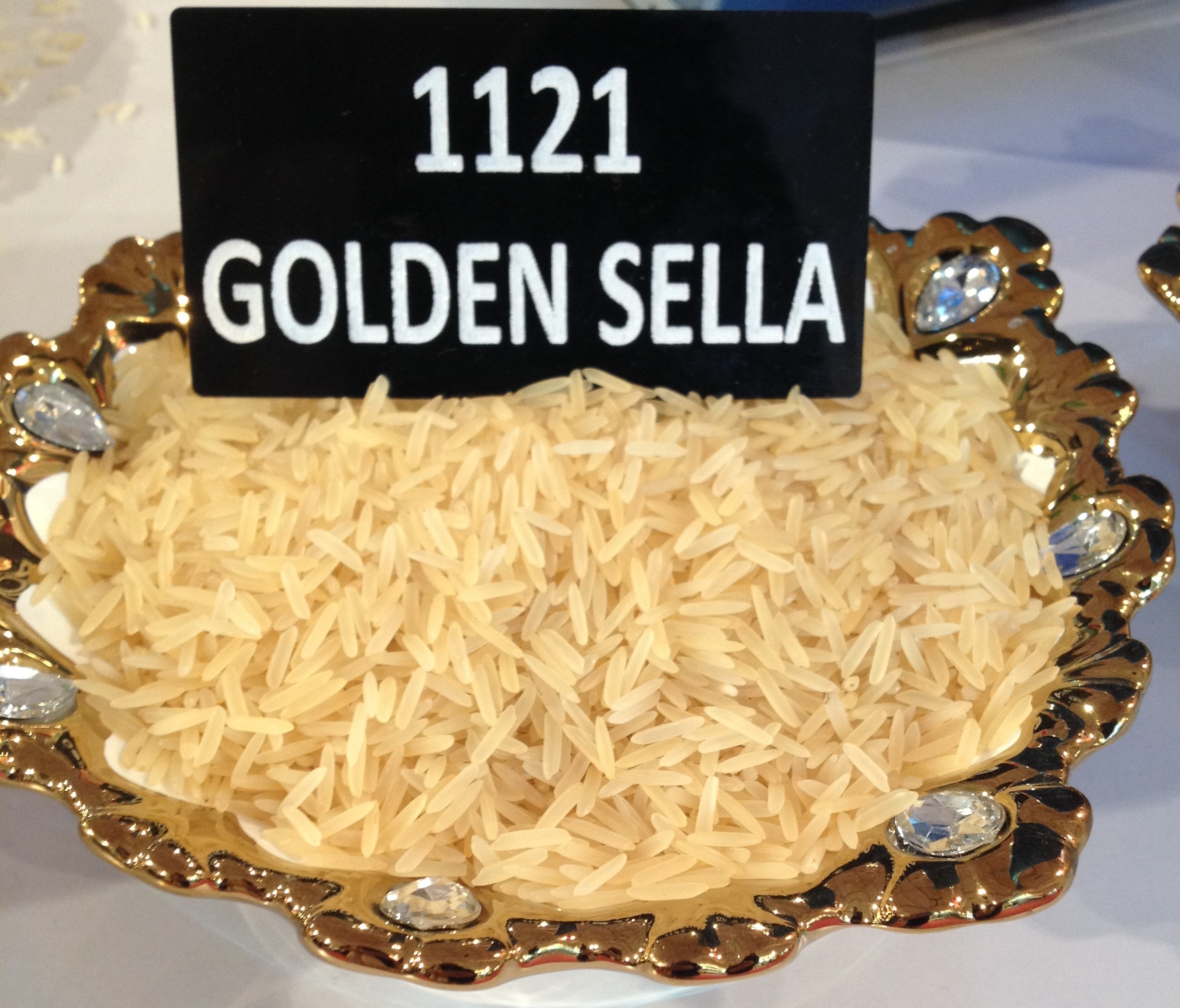 1121 Golden Sella Basmati Rice - 100% Clean 8.3+mm Grain Length Golden Color | Rich Aroma Excellent Nutrient Content Mouth-watering Taste