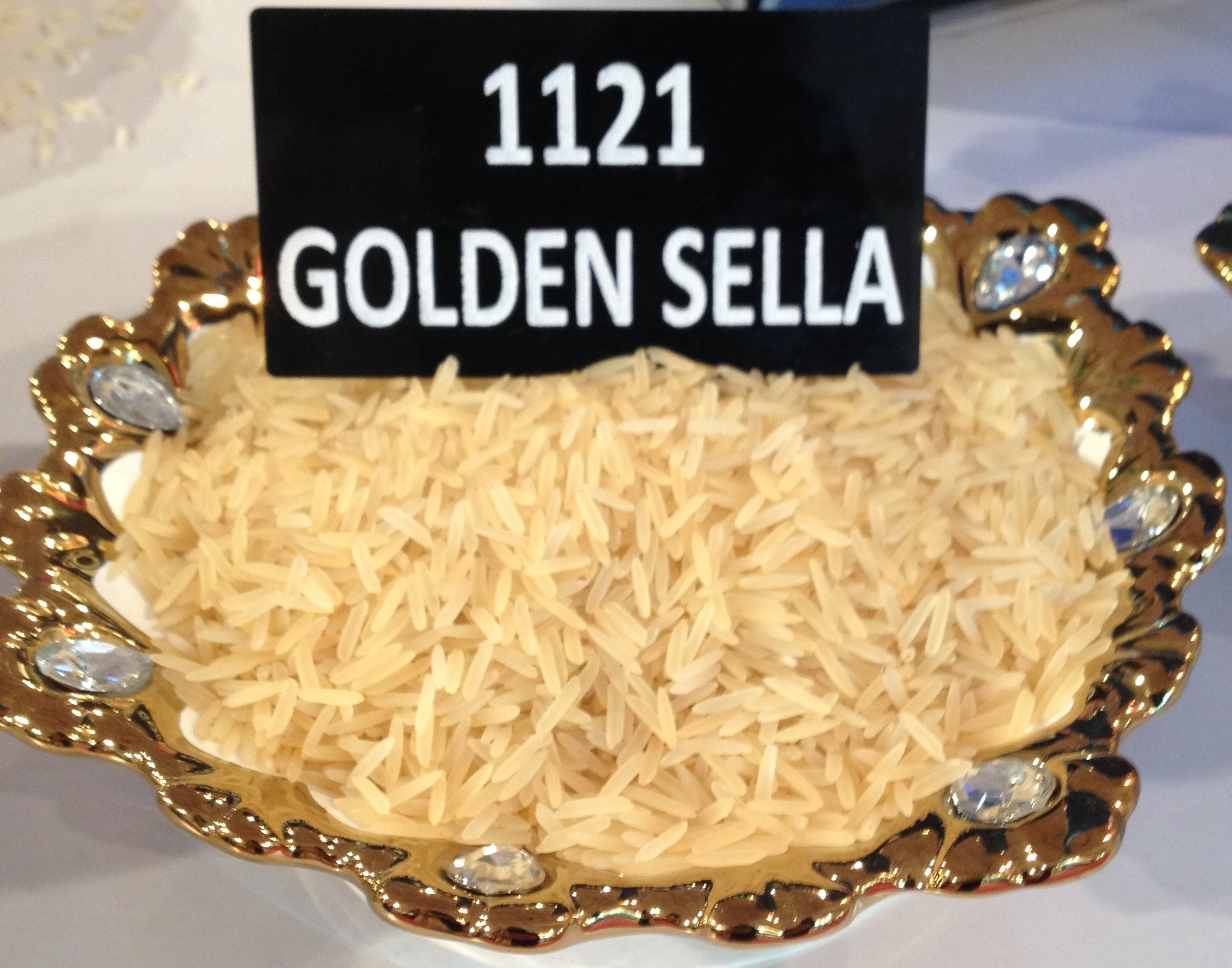 1121 Golden Sella Basmati Rice - 100% Clean 8.3+mm Grain Length Golden Color | Rich Aroma Excellent Nutrient Content Mouth-watering Taste
