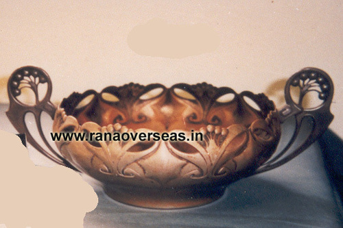 Brass Serving Dish - Unique Shape, Polished Finish | Easy to Clean, Perfect for Homes and Restaurants