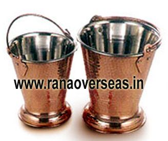 Polishing Copper Serving Balti 1