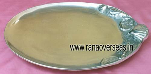 सिल्वर एल्युमिनियम ट्रे