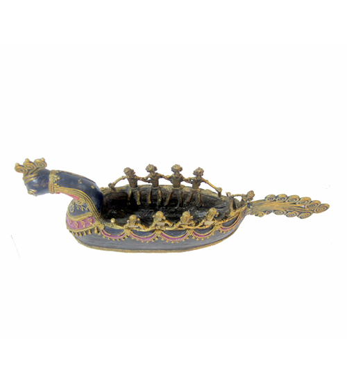 Bastar Art - Peacock Shape Boat