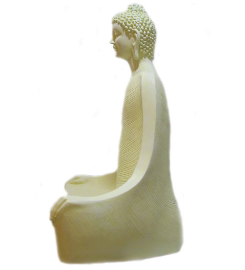 Contemporary Meditating Buddha Statue