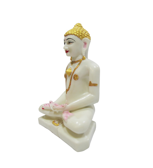 Mahavir Statue In Poly Marble