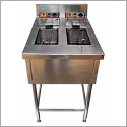 दीप फैट फ्रायर डबल टैंक स्टैंड अलोन