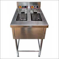 दीप फैट फ्रायर डबल टैंक स्टैंड अलोन