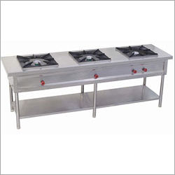 Three Burner Cooking Range Oven