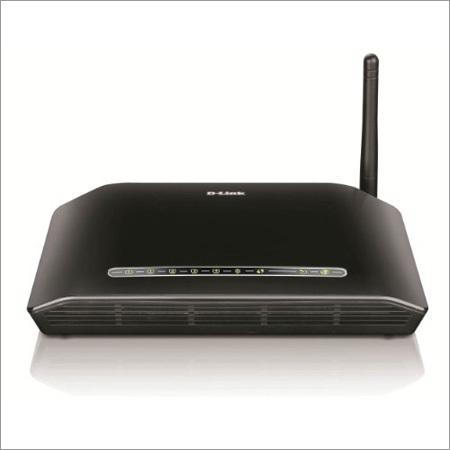 Black D Link Router 2730u