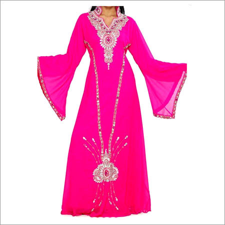 Georgette Designer Kaftan