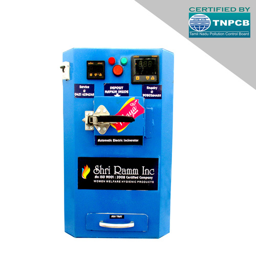 sanitary napkin incinerator का उद्देश्य उपभोग के बाद असुरक्षित सैनिटरी नैपकिनों का सुरक्षित निपटान करना है। यह उत्पाद गंध और प्रदूषण को कम करता है और उचित निपटान प्रक्रिया सुनिश्चित करता है।