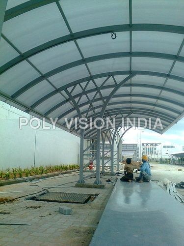 Polycarbonate Parking Shed