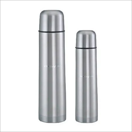 Stainless Steel Vacuum Flask - 500ml, 750ml, 1000ml | Leak Proof Drink Lid, 12 Hr Cooling, Easy Carry Case, Hygienic Cover