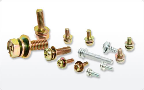 Sems Screws & Bolts - Steel, Round Head, Phillips Drive | Lock Washer, Prevents Slippage, Rust Free, Firm Hold