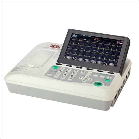 Three Channel Ecg Machine Battery Life: 3 Hours