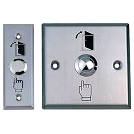 Push Button - Stainless Steel | Easy to Push, High Durability, Fine Finish, Defect Free, Ideal for Door Access Control
