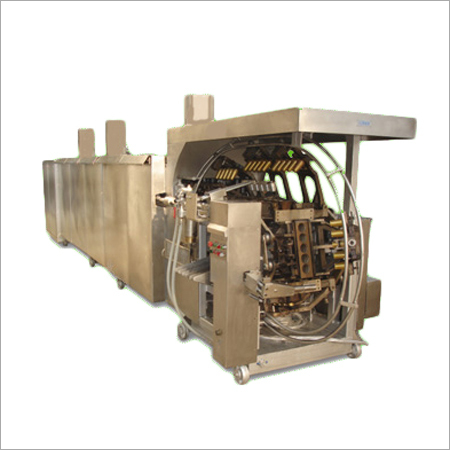 स्वचालित आइसक्रीम कोन बनाने की मशीन