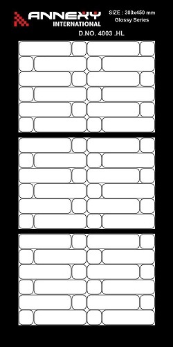 किसी भी रंग की 3D बाथरूम टाइल