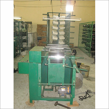 अर्ध स्वचालित जिपर वारपिंग मशीन