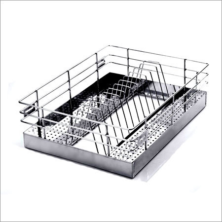 छिद्रित थाली टोकरी