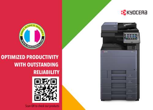 Kyocera Taskalfa 2554Ci - Laserjet, 25 PPM, A4/A3/12x18"/12x36"/12x48", 300 GSM , Optional Duplex Scanning, High Capacity 6 Media Types