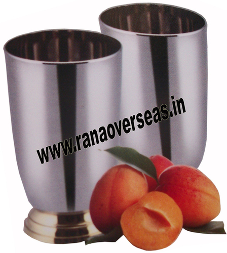 Silver Steel Brass Two Tone