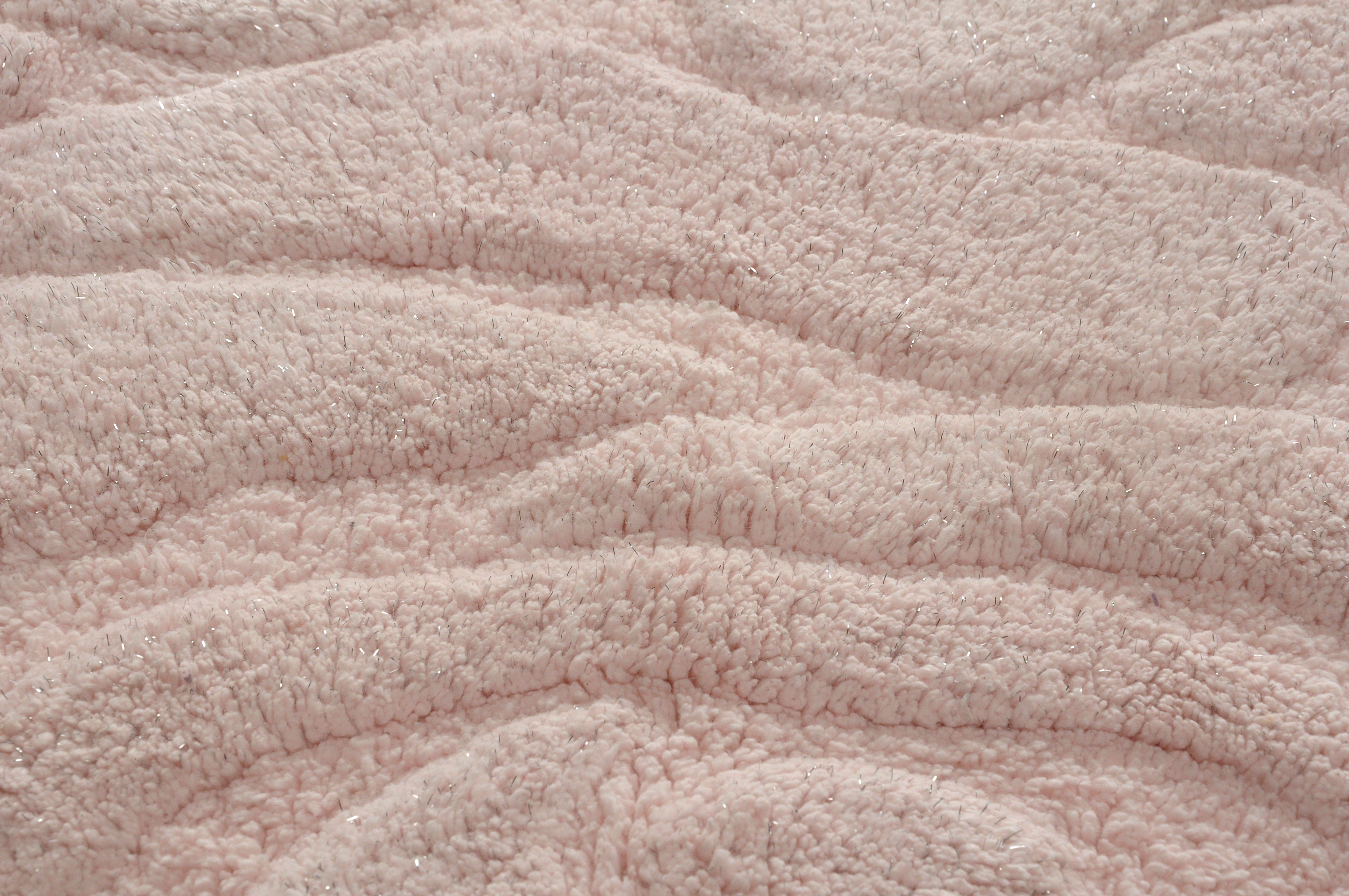 Bath Mats And Bed Side Mats - 100% Cotton, 60 X 100 Cm, Light Pink | Quick Drying, Anti-slip Backing, Tear & Shrink Resistant
