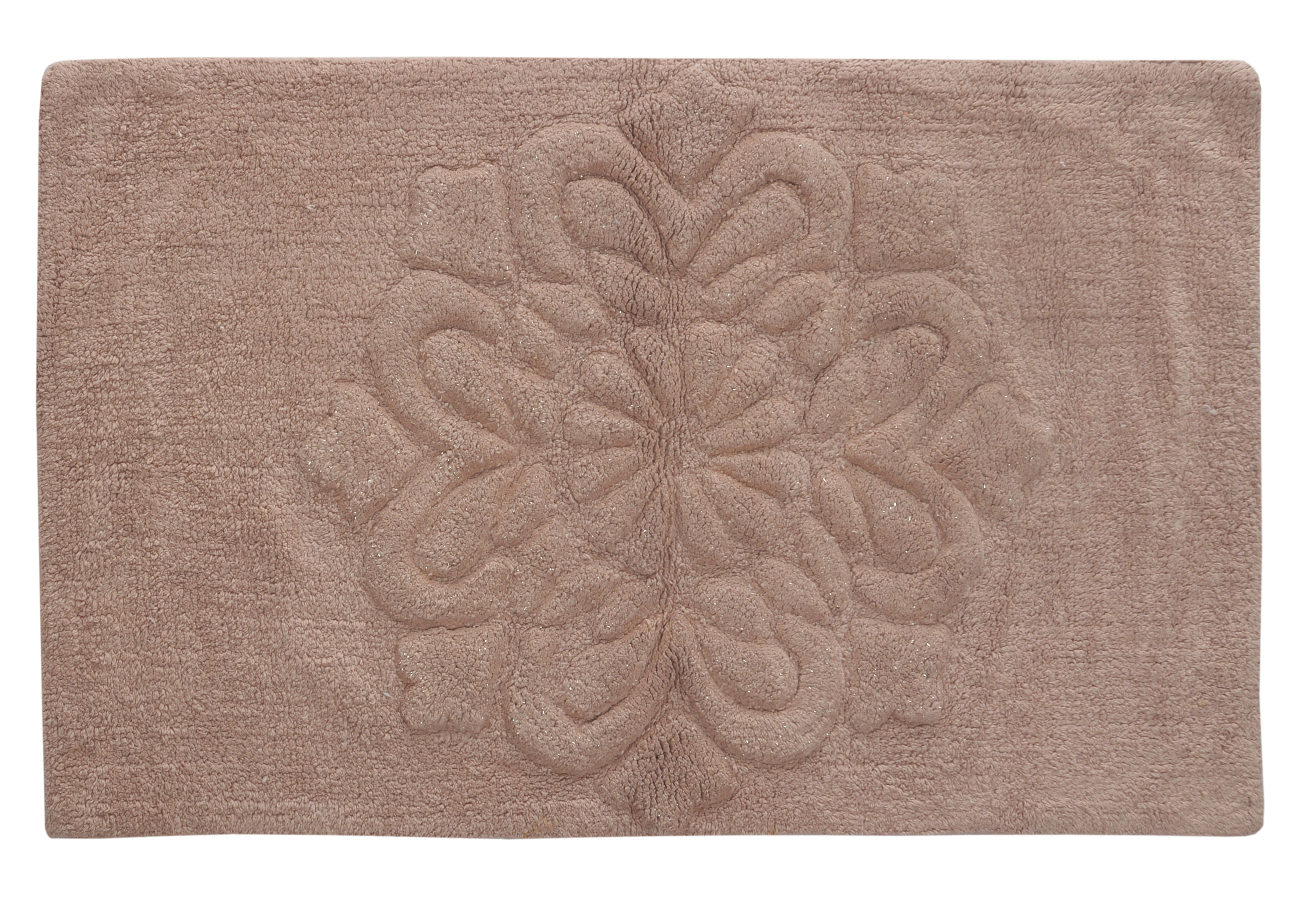 Towels & Bath Mats - 100% Cotton, 60x100 Cm, Beige Color | Tear Resistant, High Water Absorption, Quick Drying, Easy Maintenance