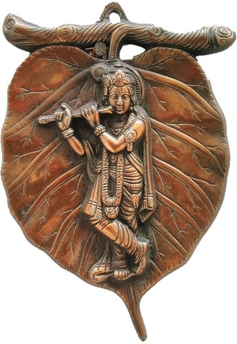 Leaf Krishan Wall Hanging Handicraft