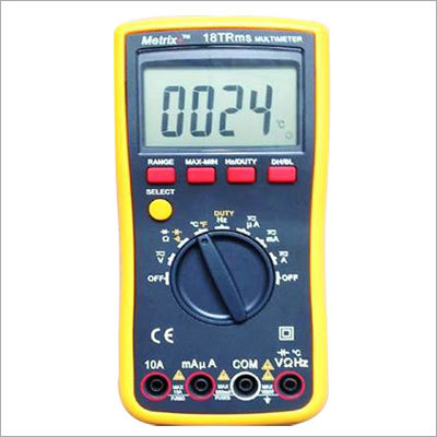 Digital Multimeter 18Trms - Color: Yellow & Black