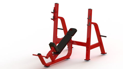 Olympic Incline Bench - Durable Steel Frame | Adjustable Height, Ergonomic Design, Perfect for Strength Training