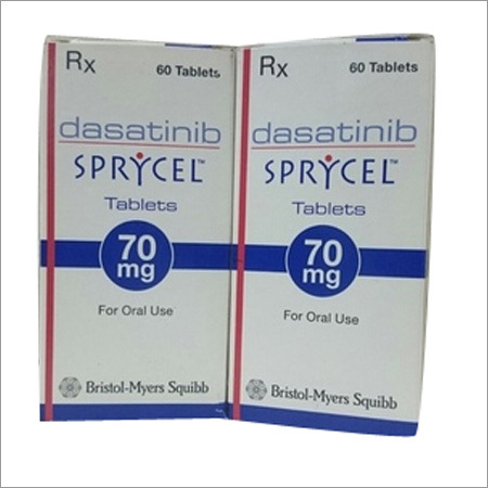 SPRYCEL 70 का उपयोग रक्त कैंसर के इलाज के लिए किया जाता है। यह दवा रक्त में कोशिकाओं के असामान्य उत्पादन को रोकती है और रोगी की सेहत में सुधार करती है।