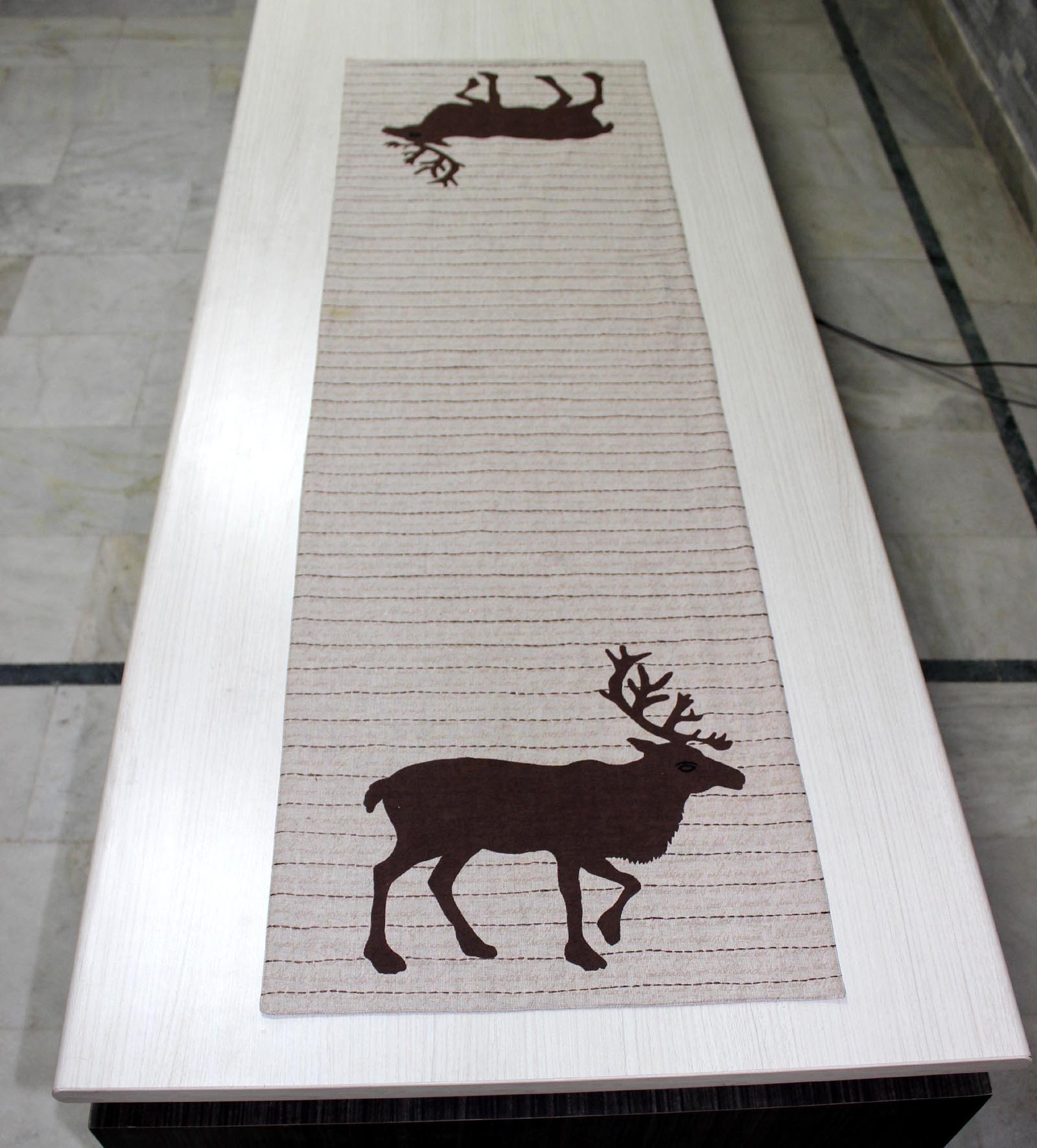 Theme Based Table Runner - Thread Stitched