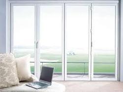 Upvc दो ट्रैक खिड़कियाँ