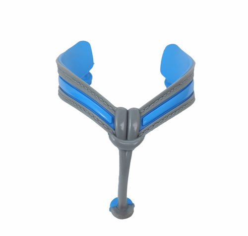 हरे और नीले रंग के 3D जेंट्स डबल कलर चप्पल स्ट्रैप