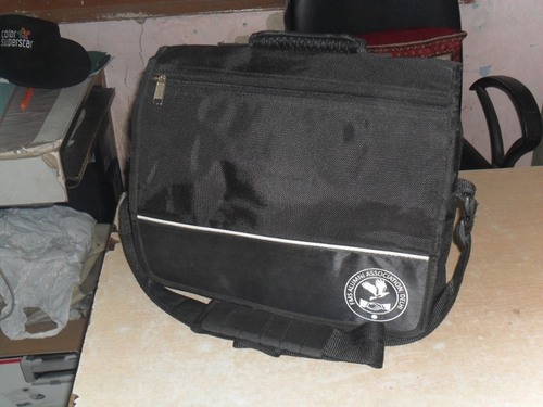 Black Messenger Bag - Design: Compact