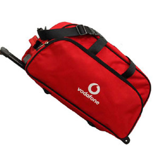 Vodafone Trolly Bags - Color: Red