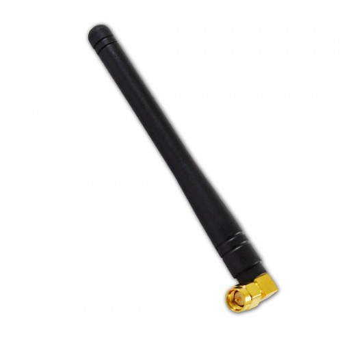 Rubber Duck Antenna - 800/900/1800/1900 Mhz, 3dbi Gain, Black Plastic Radome | Vertical Polarization, 50 Ohm Impedance, -30 To 60a C Operating Temperature