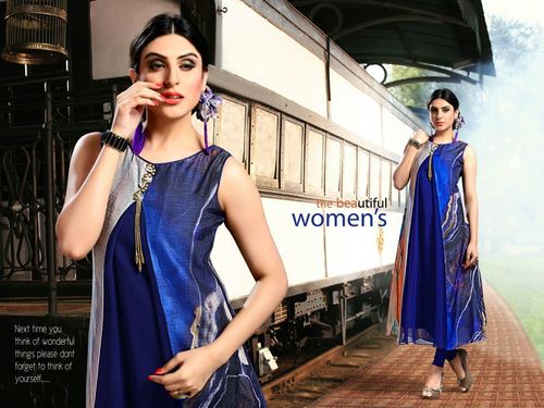 Designer Handwork Kurtis Size: Medium