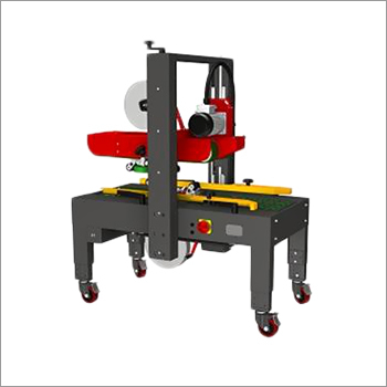 Carton Taping Machine - MS Material, Automatic Functionality, Black Color | Heavy Duty Performance, Low Power Consumption, High Quality Standards