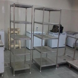 स्टेनलेस स्टील रैक