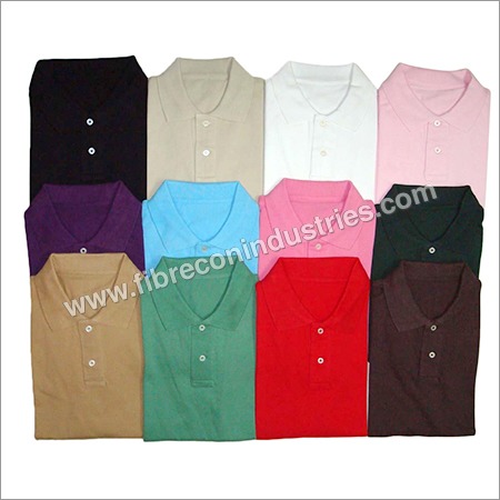 कालर कॉटन टी शर्ट्स