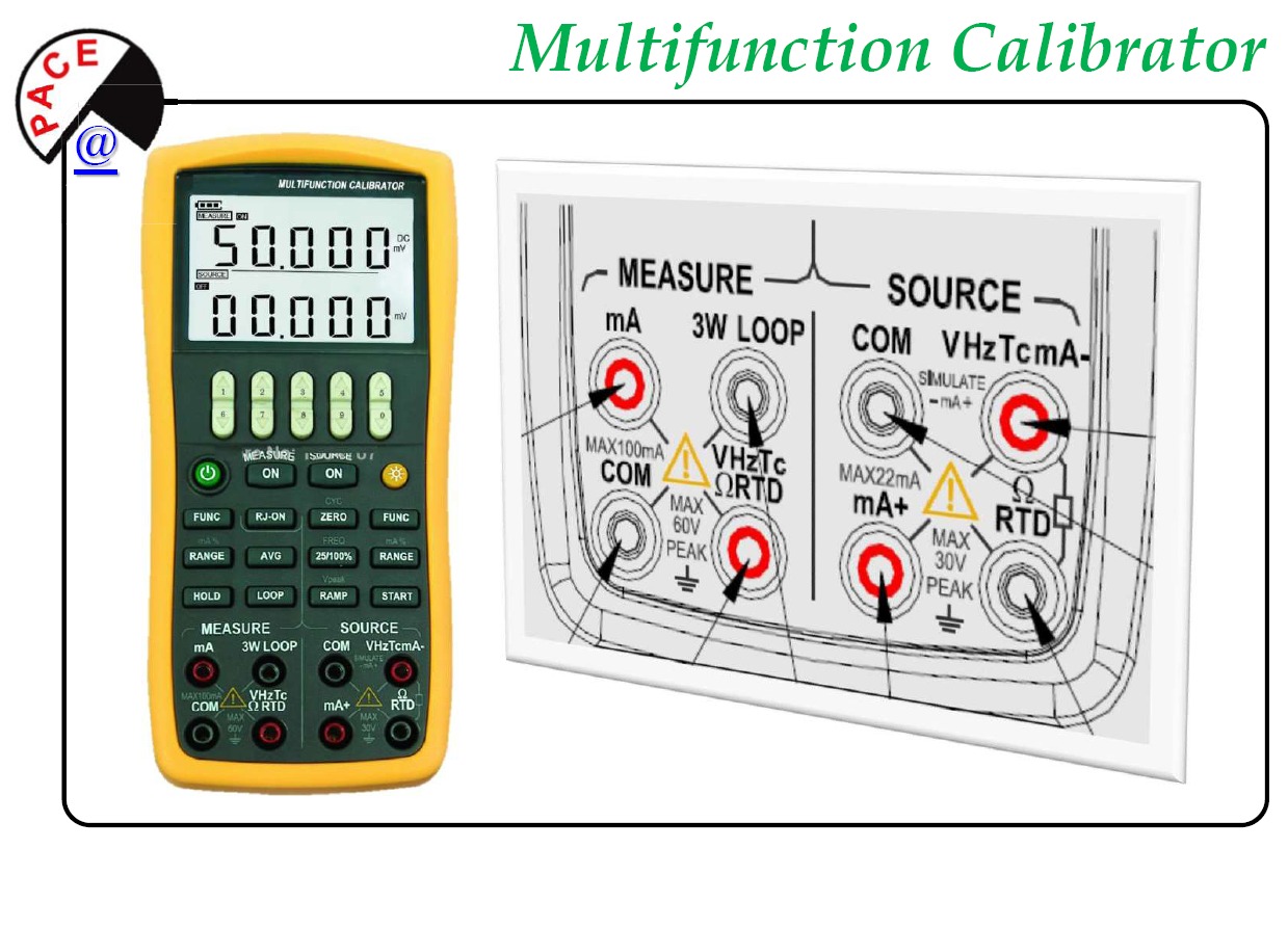 Hand Held Multifunction Calibrator