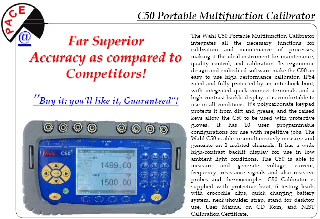 Portable Multifunction Calibrator