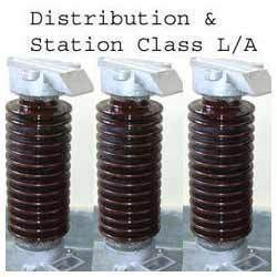 Silver And Brown Lightning Arrester
